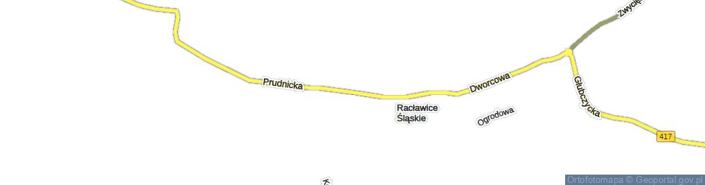 Zdjęcie satelitarne Prudnicka ul.